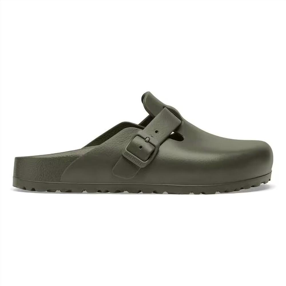NEW BIRKENSTOCK unisex boston eva clogs in khaki